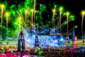 festival grounds at edc las vegas 2023