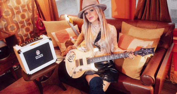 Orange amps partners with Orianthi