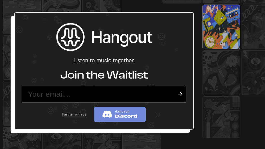 Hangout social music platform