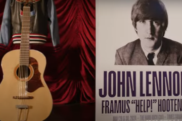 lost John Lennon guitar