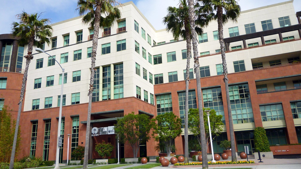 Universal Music Group headquarters in Santa Monica, CA